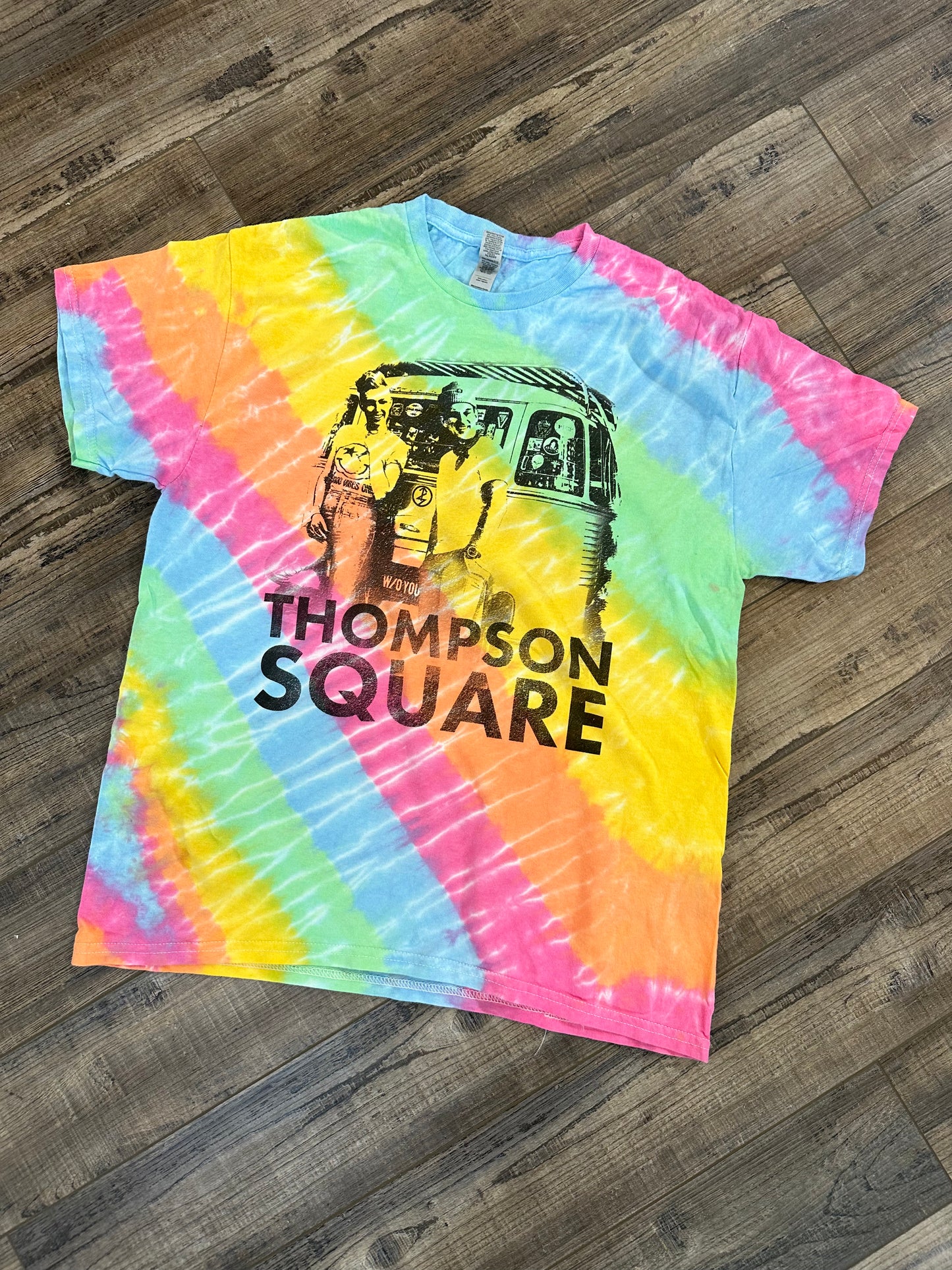 Tie Dye Bus tee