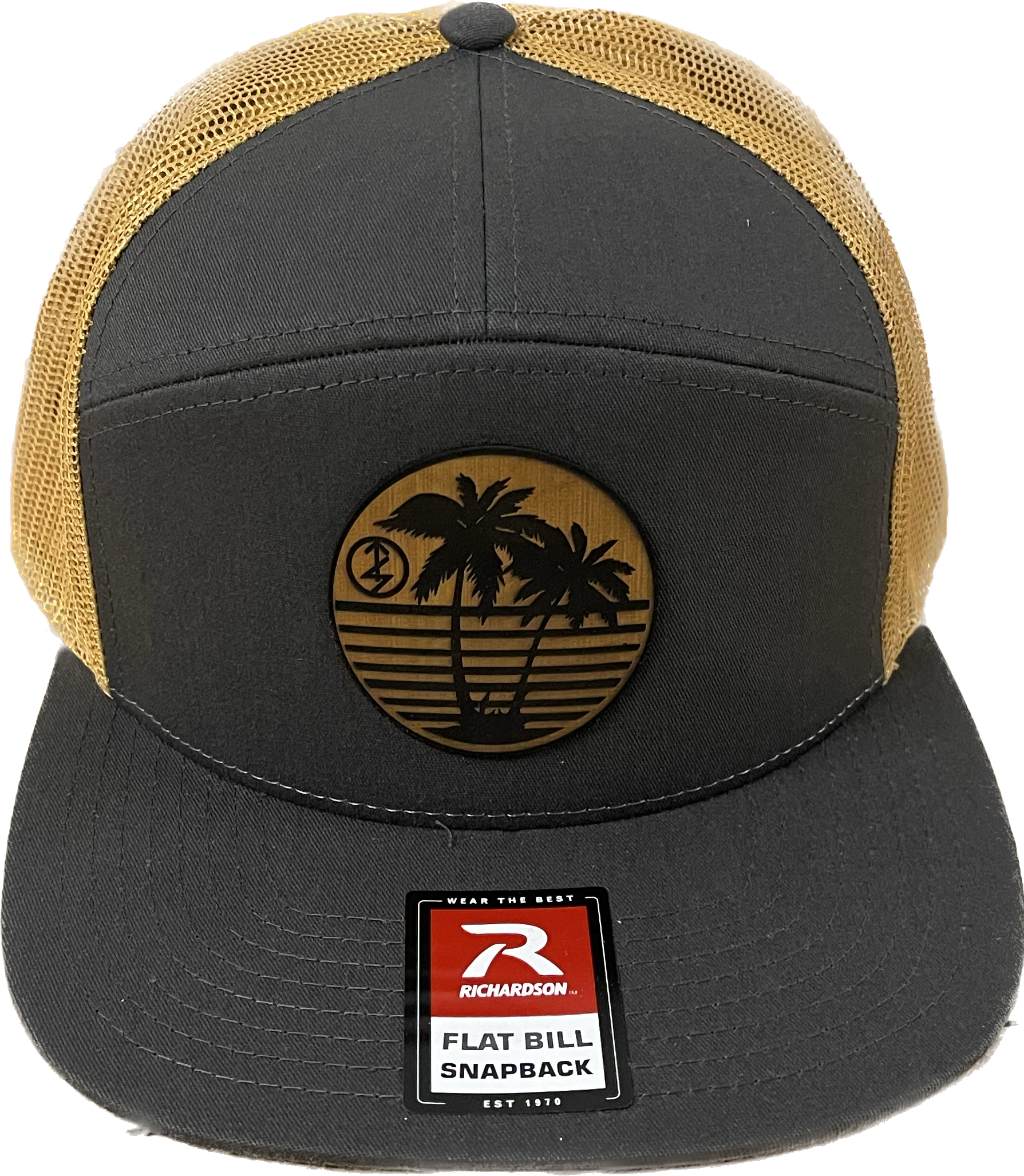Yellow Palm Tree Baseball Cap Men Women Classic Adjustable Pla 並行輸入品 : Retro Sun with Palm Trees Gifts Yellow Unisex Baseball
